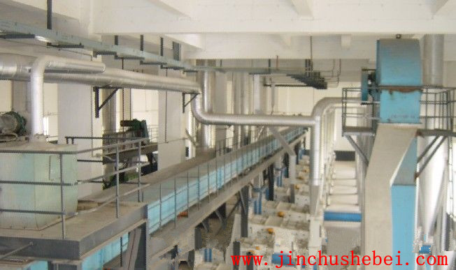 油料清理的方法和原理(圖1) 預(yù)榨浸出生產(chǎn)線